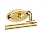 Elegant LED Picture Light In Polished Brass Finish 440mm 2913BR