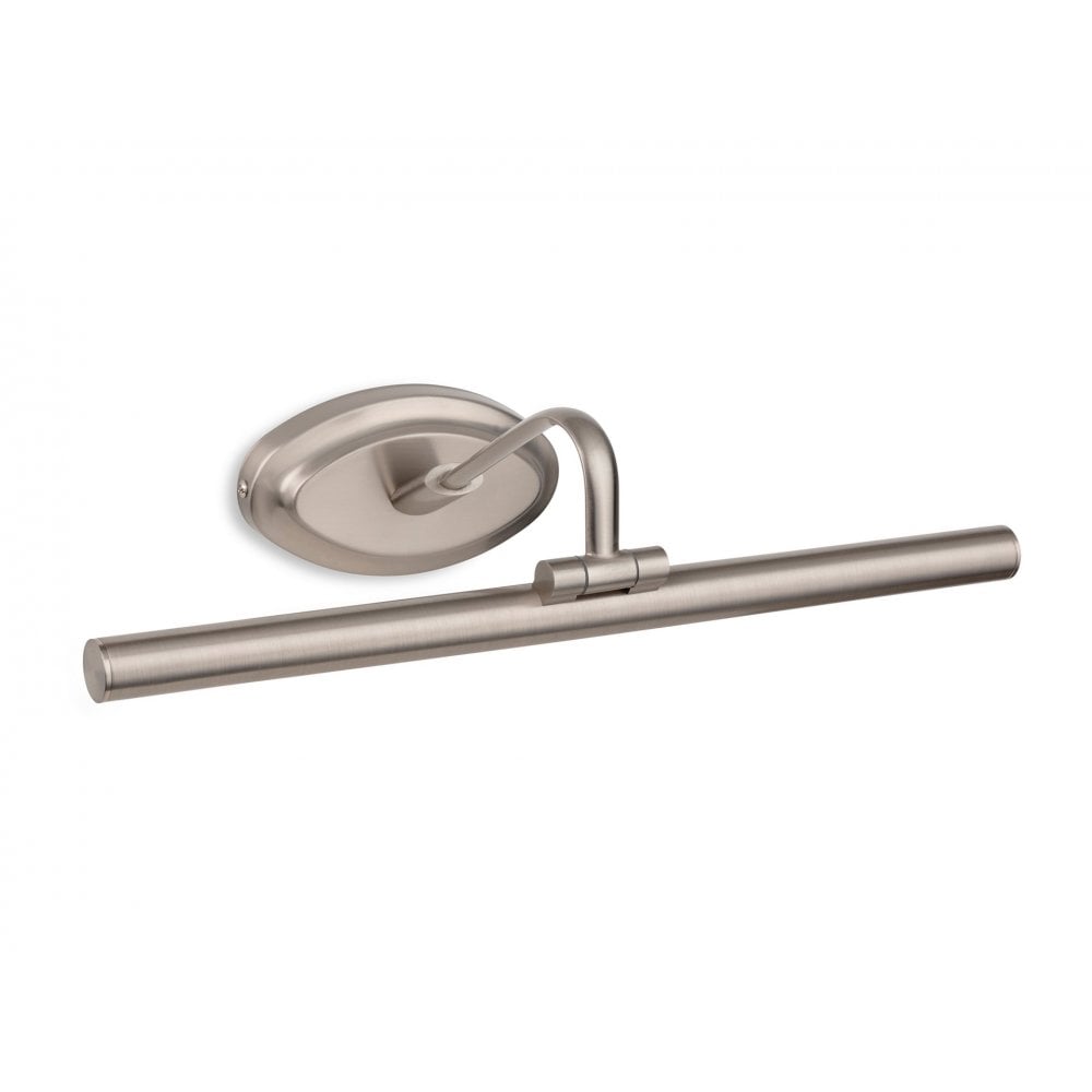 Elegant LED Picture Light In Brushed Steel Finish 440mm 2913BS