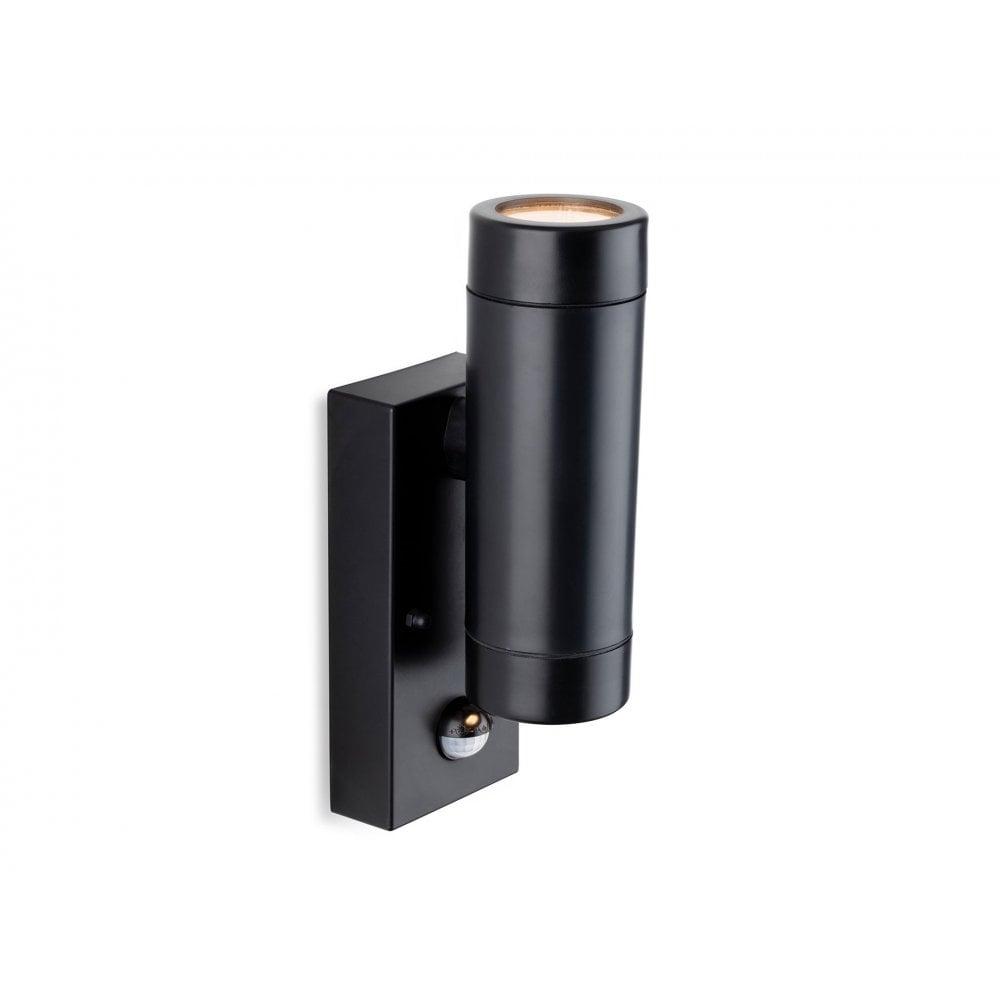 Ravel Outdoor 2 Light Wall Light In Black Finish IP54 2912BK