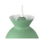 Maisie Compact Ceiling Pendant Light In Green Finish 2910GN