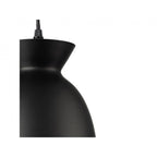 Maisie Compact Ceiling Pendant Light In Black and Gold Finish 2910BK
