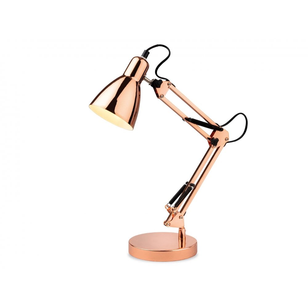 Firstlight Riley Adjustable Table Lamp In Copper Finish 2904CP