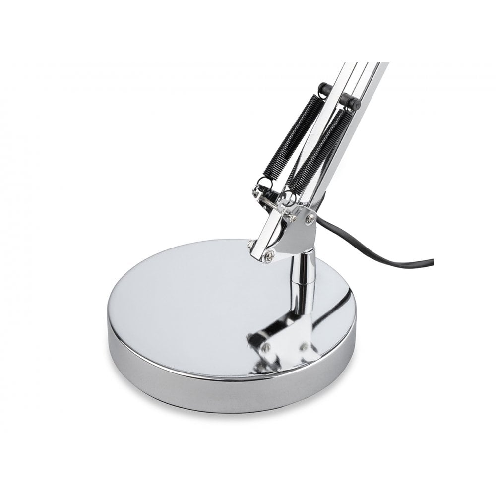 Firstlight Riley Adjustable Table Lamp In Polished Chrome Finish 2904CH