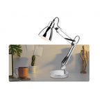 Firstlight Riley Adjustable Table Lamp In Polished Chrome Finish 2904CH