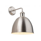 Genoa Contemporary Wall Light In Brushed Steel Finish 2898BS