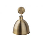 Genoa Contemporary Wall Light In Antique Brass Finish 2898AB