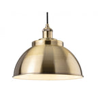Genoa Contemporary Ceiling Pendant Light In Antique Brass Finish 2897AB