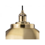 Genoa Contemporary Ceiling Pendant Light In Antique Brass Finish 2897AB