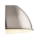 Genoa Contemporary Ceiling Pendant Light In Brushed Steel Finish 2897BS