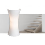 Forum Elegant Opal Glass Wall Light With Chrome Details 2881CH