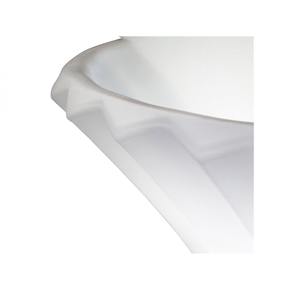 Forum Elegant Opal Glass Wall Light With Chrome Details 2862CH