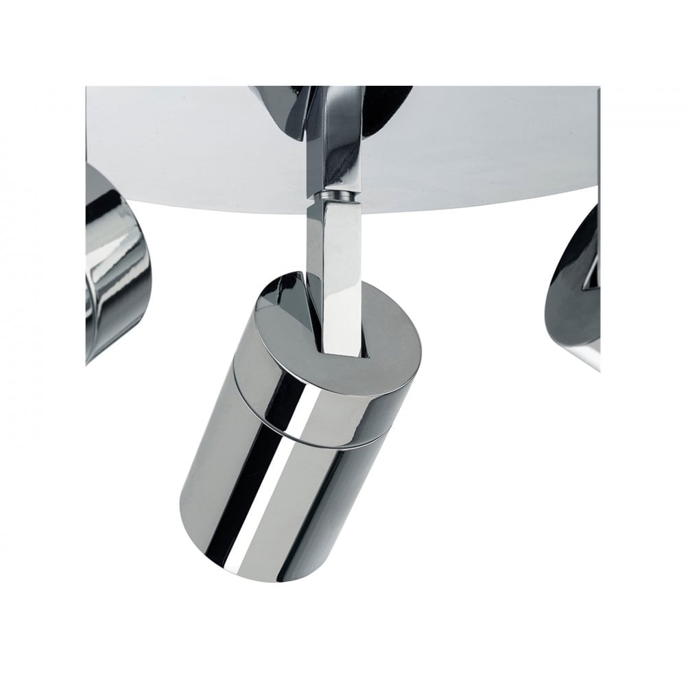 Pinnacle Ceiling Pinnacle Modern 3 Light Ceiling Spotlight In Chrome Finish IP44 2893CH ...