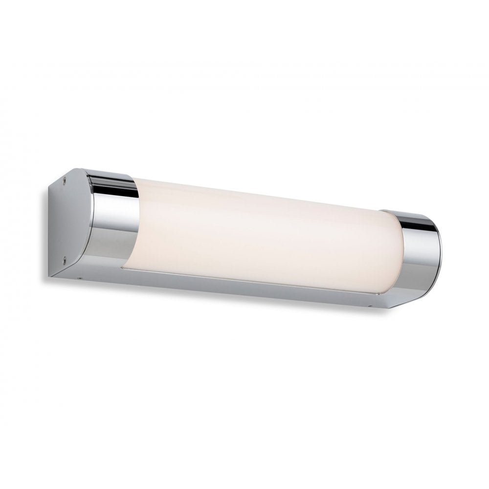 Lima Bathroom LED Wall Light In Chrome Finish With Opal Diffuser IP44 30 cm 2875CH