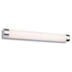 Lima Bathroom LED Wall Light In Chrome Finish With Opal Diffuser IP44 60 cm 2876CH