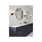 Louis Contemporary Bathroom Wall Light In Black Finish With Opal Glass IP44 2872BK