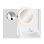 Lilly LED Magnifying Mirror Wall Light In Chrome Finish IP44 2864CH