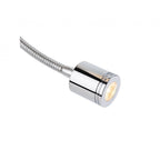 Seymour Contemporary 2 Light Wall Light In Chrome Finish With Cream Shade 2880CH