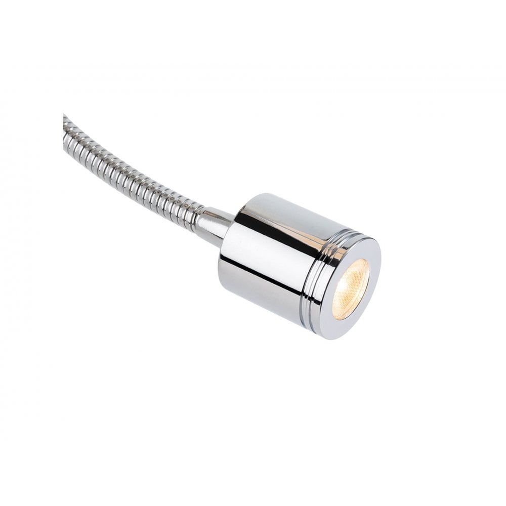 Seymour Contemporary 2 Light Wall Light In Chrome Finish With Cream Shade 2880CH