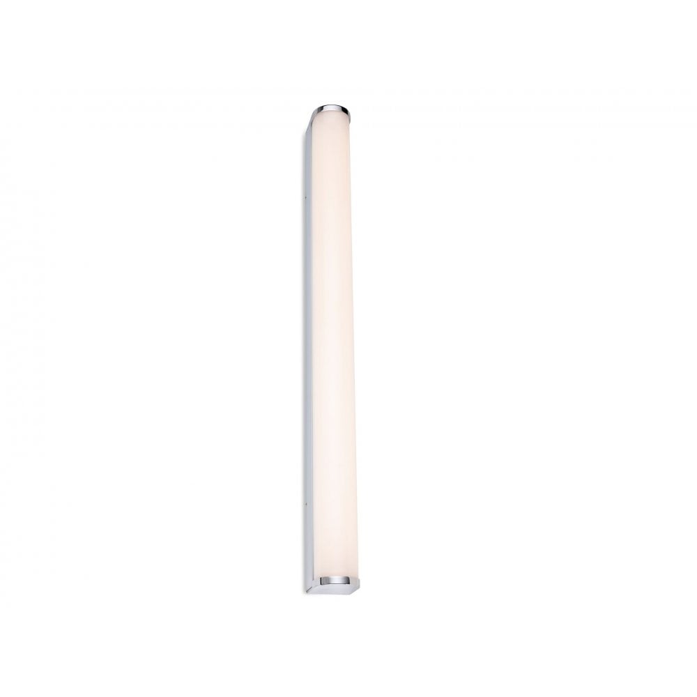 Bravo Sleek LED Wall Light In Chrome Finish With Opal Diffuser IP44 60 cm  2868CH
