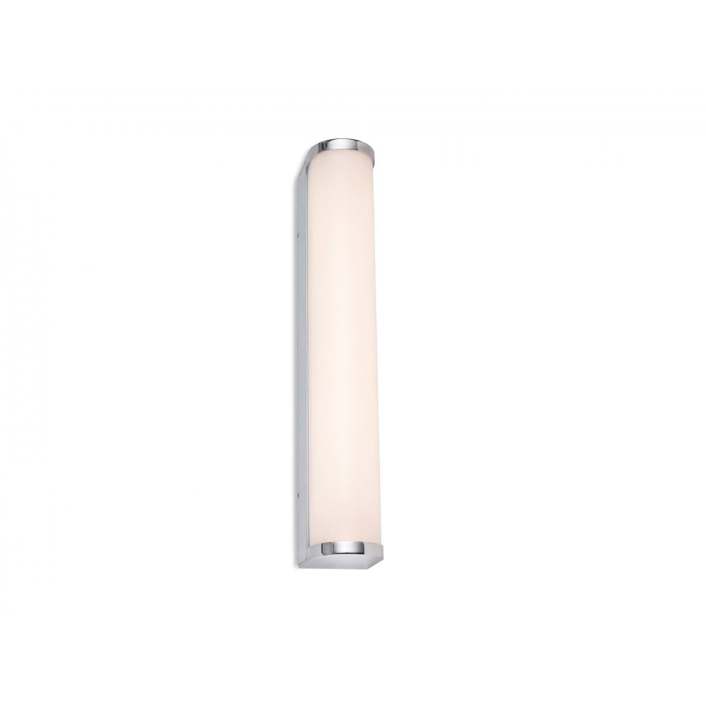 Bravo Sleek LED Wall Light In Chrome Finish With Opal Diffuser IP44 30 cm 2867CH