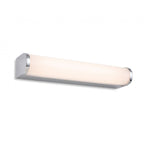 Bravo Sleek LED Wall Light In Chrome Finish With Opal Diffuser IP44 30 cm 2867CH