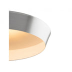 Leo Spun Ceiling Pendant Light In Aluminium Finish 2850AL