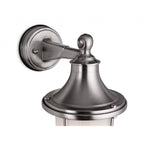 Nautic Outdoor Solid Brass Wall Light In Nickel Finish With Frosted Glass IP64 2838NC