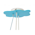 Airplane Children's Ceiling Pendant Light In Multicolour Finish 2855
