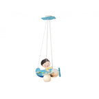 Airplane Children's Ceiling Pendant Light In Multicolour Finish 2855