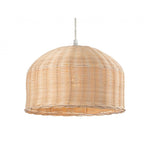 Rattan Single Ceiling Pendant Light In Natural Rattan Finish 2900
