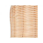 Rattan Single Ceiling Pendant Light In Natural Rattan Finish 2900