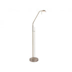 Madrid LED Floor Reading Lamp in Antique Brass Finish 2935AB