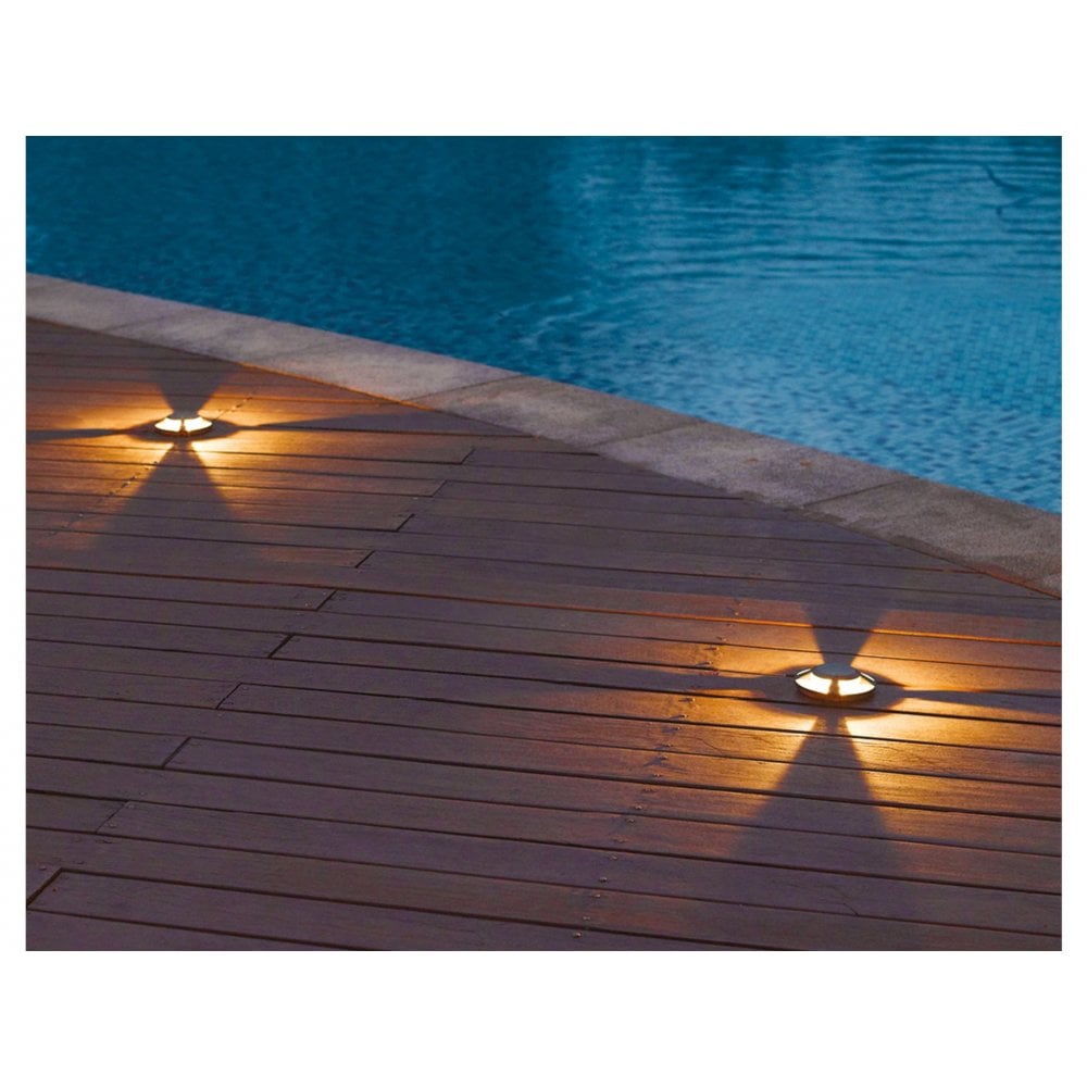 Contemporary LED Drive Over / Walkover Light In Graphite Finish IP67 3418GP