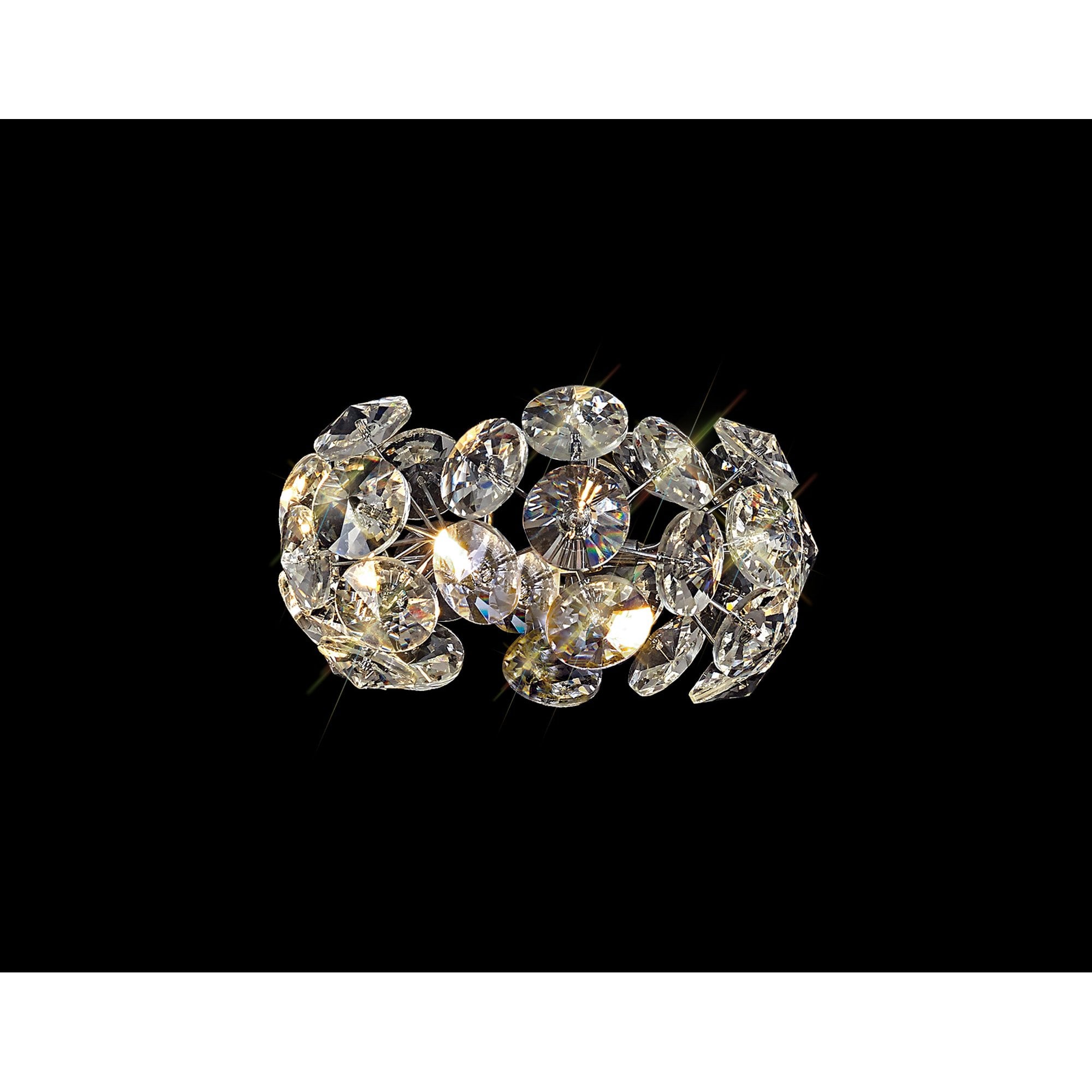 Fusion Stunning Crystal Non-Electric Shade in Polished Chrome Finish PL702130