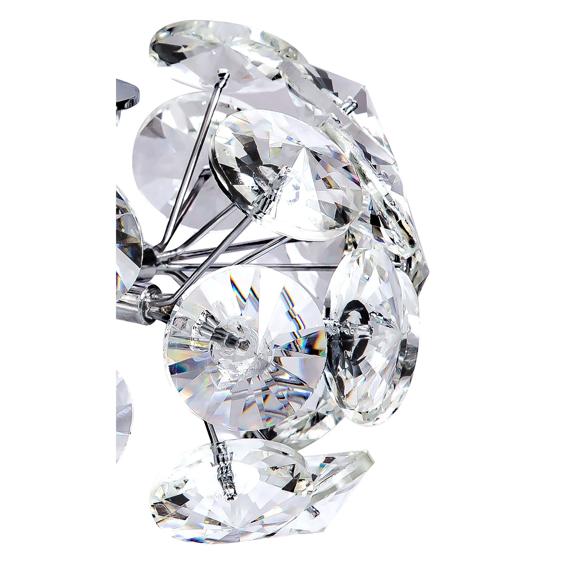 Fusion Stunning Crystal Non-Electric Shade in Polished Chrome Finish PL702130
