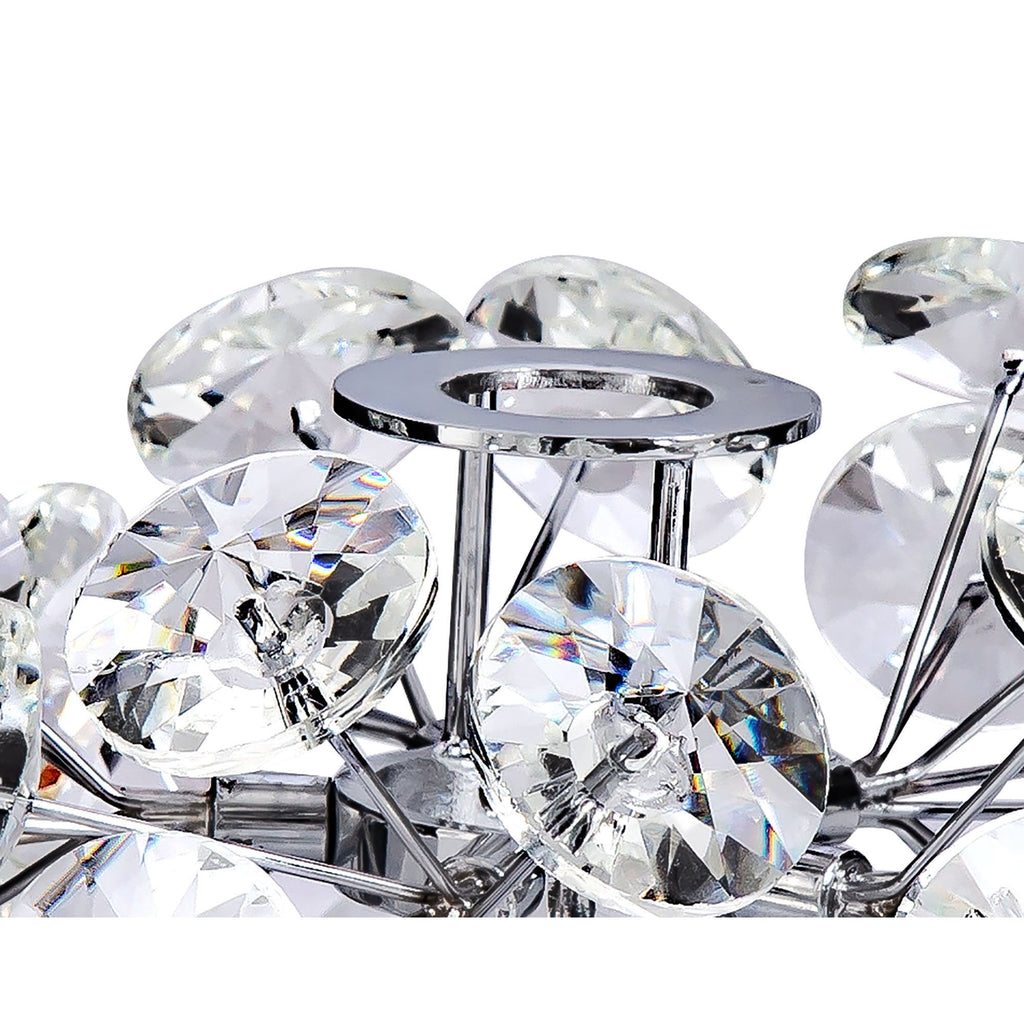 Fusion Stunning Crystal Non-Electric Shade in Polished Chrome Finish PL702130