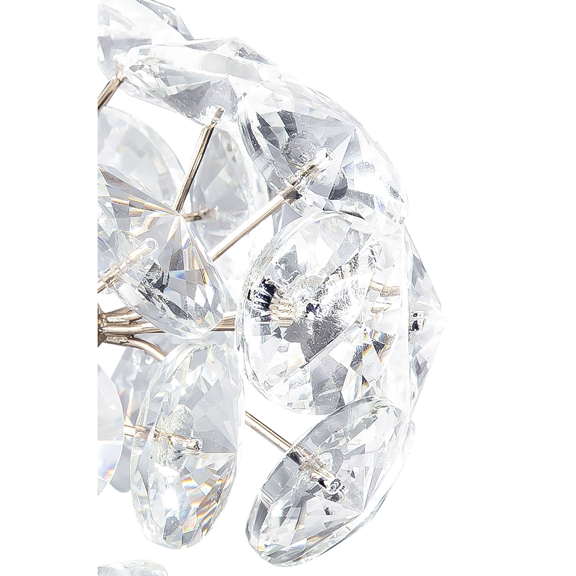 Fusion Stunning Crystal Non-Electric Shade in French Gold Finish PL702131