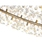 Fusion Stunning 36 Light Ceiling Pendant Light in French Gold Finish PL702109