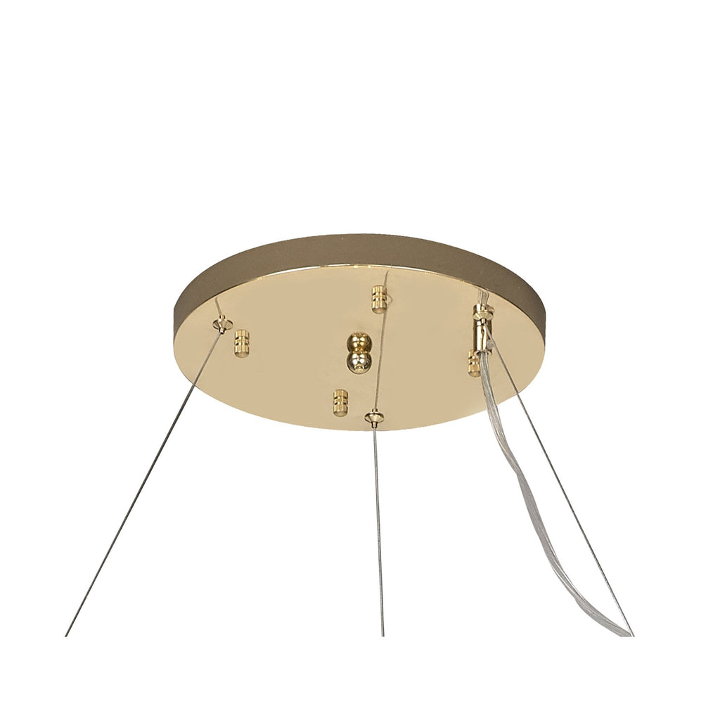 Fusion Stunning 36 Light Ceiling Pendant Light in French Gold Finish PL702109