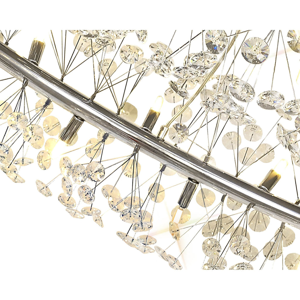 Fusion Stunning 36 Light Ceiling Pendant Light in Polished Chrome Finish PL702108