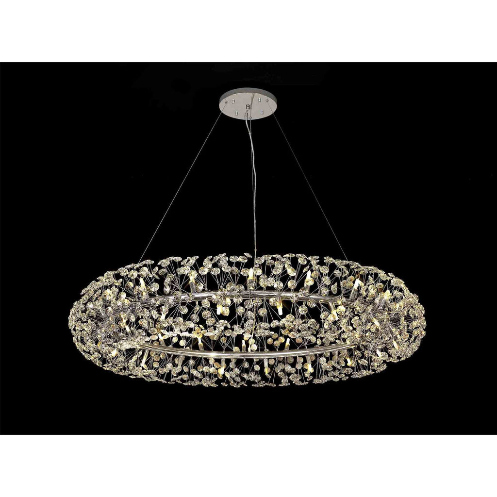 Fusion Stunning 36 Light Ceiling Pendant Light in Polished Chrome Finish PL702108