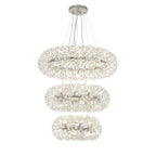 Fusion Stunning 3 Tier 58 Light Ceiling Pendant Light in Polished Chrome Finish PL702147