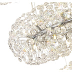 Fusion Stunning 3 Tier 58 Light Ceiling Pendant Light in Polished Chrome Finish PL702147