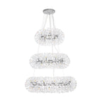 Fusion Stunning 3 Tier 58 Light Ceiling Pendant Light in Polished Chrome Finish PL702147
