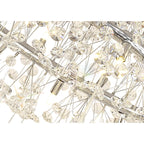 Fusion Stunning 3 Tier 58 Light Ceiling Pendant Light in Polished Chrome Finish PL702147