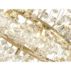 Fusion Stunning 3 Tier 58 Light Ceiling Pendant Light in French Gold Finish PL702148