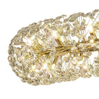 Fusion Stunning 3 Tier 74 Light Ceiling Pendant Light in French Gold Finish PL701983