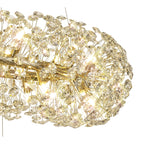 Fusion Stunning 3 Tier 74 Light Ceiling Pendant Light in French Gold Finish PL701983