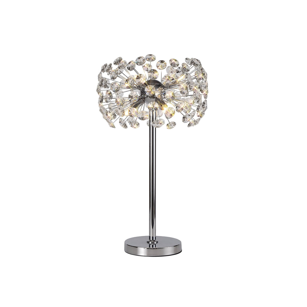 Fusion Stunning Crystal Table Lamp in Polished Chrome Finish PL701979