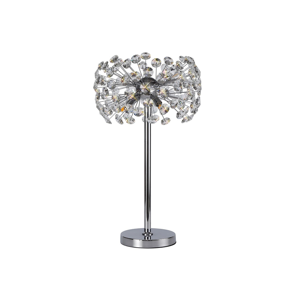 Fusion Stunning Crystal Table Lamp in Polished Chrome Finish PL701979